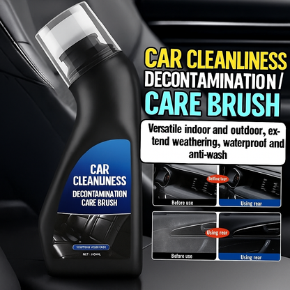 Car Interior Black Trim Restorer – 100ml Polishing Cleaner for Lasting Shine
