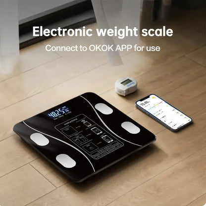 Smart Bluetooth Body Fat Scale – Track Your Health Beyond Weight!