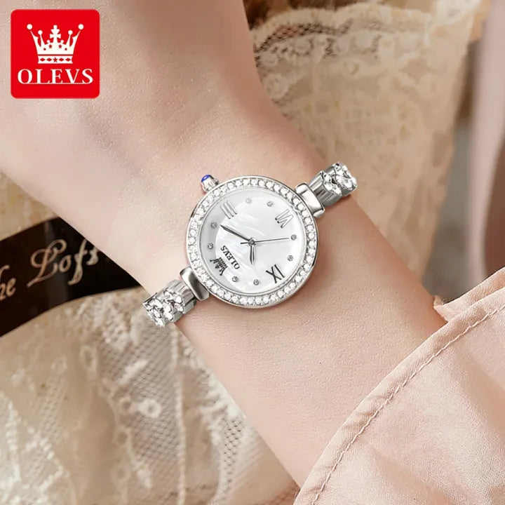 Elegance Women’s Diamond Quartz Watch
