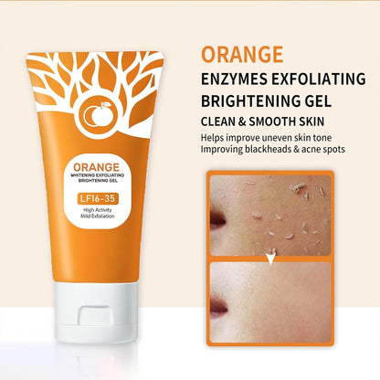 Orange Enzyme Exfoliating Gel – Smooth, Bright & Glowing Skin