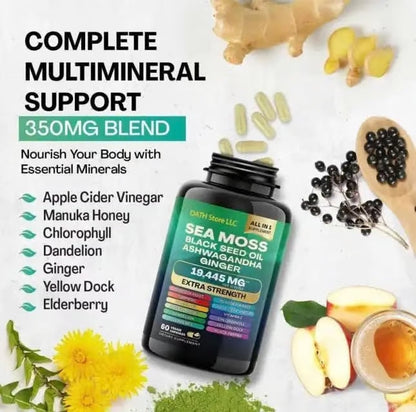 Sea Moss & Shilajit 22-in-1 Peak Vitality Blend™