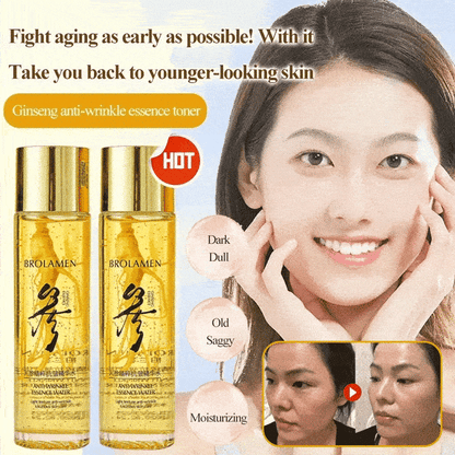 Ginseng Anti-Wrinkle Essence Toner.