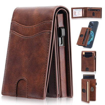 RFID Leather Card Holder – Secure, Stylish & Compact