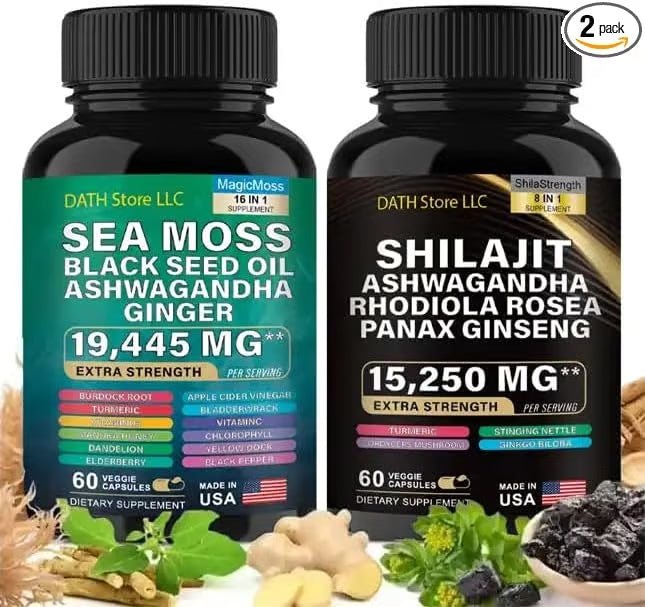 Sea Moss & Shilajit 22-in-1 Peak Vitality Blend™