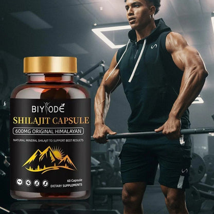 Shilajit 60 Capsules – 500mg Each 60-Day Energy, Stamina