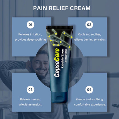 CapsaCare Neuropathy Relief Cream™ – Comfort for Numbness & Tingling